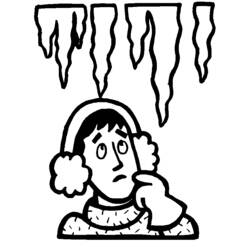 Dibujo Temporada de Invierno (Naturaleza y Estaciones) #164734 para imprimir y colorear