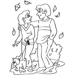 Dibujo para colorear: Temporada de Otoño (Naturaleza y Estaciones) #176726 - Dibujos para Colorear e Imprimir Gratis