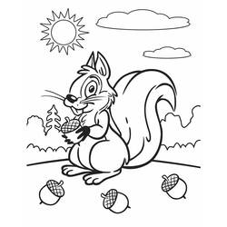 Dibujo para colorear: Temporada de Otoño (Naturaleza y Estaciones) #176727 - Dibujos para Colorear e Imprimir Gratis