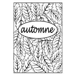 Dibujo para colorear: Temporada de Otoño (Naturaleza y Estaciones) #176729 - Dibujos para Colorear e Imprimir Gratis