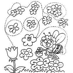 Dibujo para colorear: Temporada de Primavera (Naturaleza y Estaciones) #164824 - Dibujos para Colorear e Imprimir Gratis