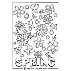 Dibujo para colorear: Temporada de Primavera (Naturaleza y Estaciones) #164914 - Dibujos para Colorear e Imprimir Gratis