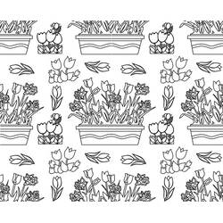 Dibujo Tulipán (Naturaleza y Estaciones) #161770 para imprimir y colorear