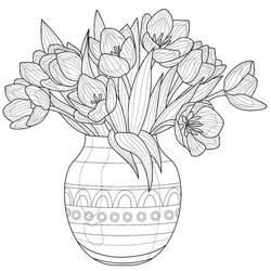 Dibujo Tulipán (Naturaleza y Estaciones) #174140 para imprimir y colorear