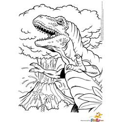 Dibujo para colorear: Volcán (Naturaleza y Estaciones) #166595 - Dibujos para Colorear e Imprimir Gratis