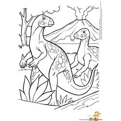 Dibujo para colorear: Volcán (Naturaleza y Estaciones) #166638 - Dibujos para Colorear e Imprimir Gratis