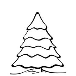 Dibujo para colorear: Árbol (Naturaleza) #154731 - Dibujos para Colorear e Imprimir Gratis