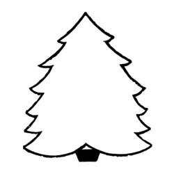 Dibujo para colorear: Árbol (Naturaleza) #154834 - Dibujos para Colorear e Imprimir Gratis