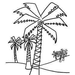 Dibujo para colorear: Árbol (Naturaleza) #154861 - Dibujos para Colorear e Imprimir Gratis