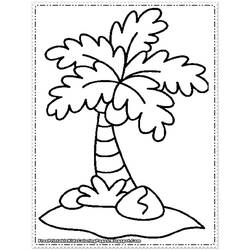 Dibujo para colorear: Árbol (Naturaleza) #154870 - Dibujos para Colorear e Imprimir Gratis