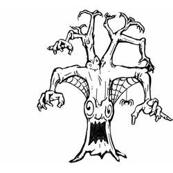 Dibujo para colorear: Árbol (Naturaleza) #154921 - Dibujos para Colorear e Imprimir Gratis