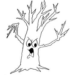 Dibujo para colorear: Árbol (Naturaleza) #154937 - Dibujos para Colorear e Imprimir Gratis