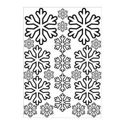 Dibujo para colorear: Copo de nieve (Naturaleza) #160486 - Dibujos para colorear