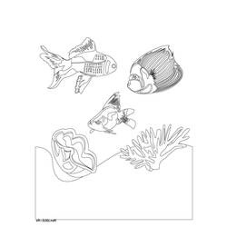 Dibujo para colorear: Coral (Naturaleza) #162788 - Dibujos para Colorear e Imprimir Gratis