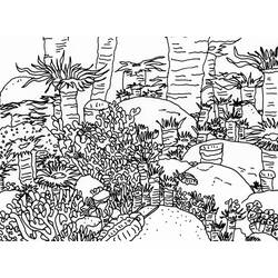 Dibujo para colorear: Coral (Naturaleza) #162922 - Dibujos para Colorear e Imprimir Gratis