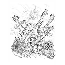 Dibujo para colorear: Coral (Naturaleza) #162970 - Dibujos para Colorear e Imprimir Gratis