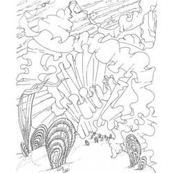 Dibujo para colorear: Coral (Naturaleza) #162985 - Dibujos para Colorear e Imprimir Gratis