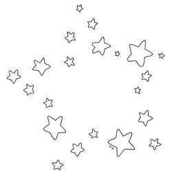 Dibujo para colorear: Estrella (Naturaleza) #155902 - Dibujos para colorear