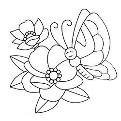 Dibujo para colorear: Flores (Naturaleza) #154992 - Dibujos para Colorear e Imprimir Gratis