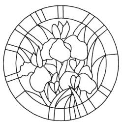 Dibujo para colorear: Flores (Naturaleza) #155044 - Dibujos para Colorear e Imprimir Gratis