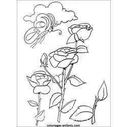 Dibujo para colorear: Flores (Naturaleza) #155070 - Dibujos para Colorear e Imprimir Gratis