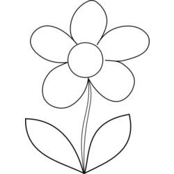 Dibujo para colorear: Flores (Naturaleza) #155100 - Dibujos para Colorear e Imprimir Gratis