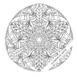 Dibujo para colorear: Flores (Naturaleza) #155123 - Dibujos para Colorear e Imprimir Gratis