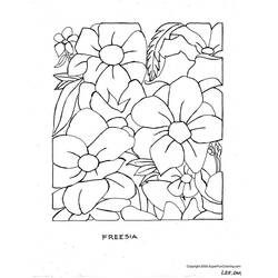 Dibujo para colorear: Flores (Naturaleza) #155148 - Dibujos para Colorear e Imprimir Gratis