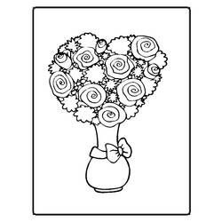 Dibujo para colorear: Flores (Naturaleza) #155150 - Dibujos para Colorear e Imprimir Gratis