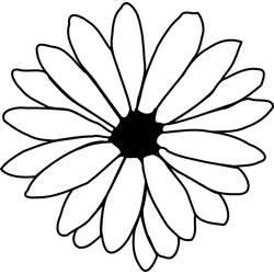 Dibujo para colorear: Flores (Naturaleza) #155169 - Dibujos para Colorear e Imprimir Gratis