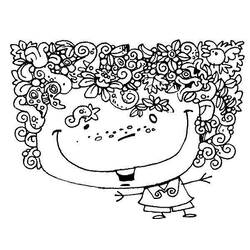 Dibujo para colorear: Flores (Naturaleza) #155174 - Dibujos para Colorear e Imprimir Gratis