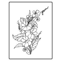 Dibujo para colorear: Flores (Naturaleza) #155183 - Dibujos para Colorear e Imprimir Gratis