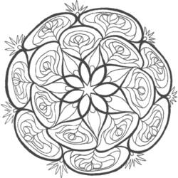 Dibujo para colorear: Flores (Naturaleza) #155189 - Dibujos para Colorear e Imprimir Gratis