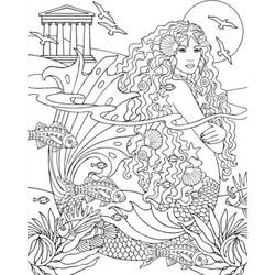 Dibujo para colorear: Fondo del mar (Naturaleza) #160179 - Dibujos para colorear