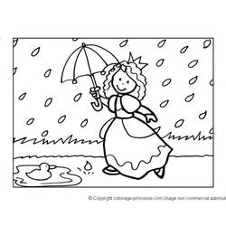 Dibujo para colorear: lluvia (Naturaleza) #158303 - Dibujos para Colorear e Imprimir Gratis