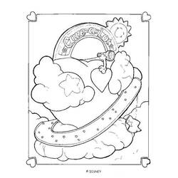 Dibujo para colorear: Nube (Naturaleza) #157461 - Dibujos para Colorear e Imprimir Gratis
