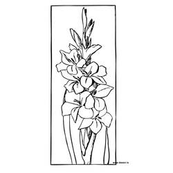 Dibujo para colorear: Ramo de flores (Naturaleza) #160760 - Dibujos para Colorear e Imprimir Gratis