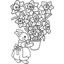Dibujo para colorear: Ramo de flores (Naturaleza) #160873 - Dibujos para Colorear e Imprimir Gratis
