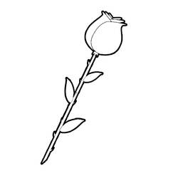 Dibujo para colorear: Rosas (Naturaleza) #161951 - Dibujos para Colorear e Imprimir Gratis