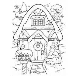 Dibujo para colorear: Temporada de Invierno (Naturaleza) #164444 - Dibujos para Colorear e Imprimir Gratis