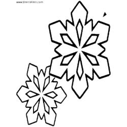 Dibujo para colorear: Temporada de Invierno (Naturaleza) #164538 - Dibujos para Colorear e Imprimir Gratis