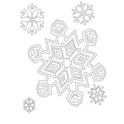 Dibujo para colorear: Temporada de Invierno (Naturaleza) #164693 - Dibujos para Colorear e Imprimir Gratis