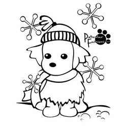 Dibujo para colorear: Temporada de Invierno (Naturaleza) #164713 - Dibujos para Colorear e Imprimir Gratis