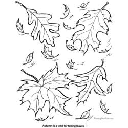 Dibujo para colorear: Temporada de Otoño (Naturaleza) #164048 - Dibujos para Colorear e Imprimir Gratis