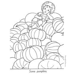 Dibujo para colorear: Temporada de Otoño (Naturaleza) #164080 - Dibujos para Colorear e Imprimir Gratis