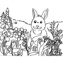Dibujo para colorear: Temporada de Primavera (Naturaleza) #164756 - Dibujos para Colorear e Imprimir Gratis