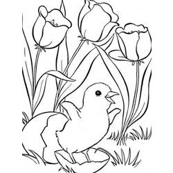 Dibujo para colorear: Temporada de Primavera (Naturaleza) #164796 - Dibujos para colorear
