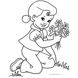 Dibujo para colorear: Temporada de Primavera (Naturaleza) #164811 - Dibujos para Colorear e Imprimir Gratis