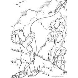 Dibujo para colorear: Temporada de Primavera (Naturaleza) #164813 - Dibujos para Colorear e Imprimir Gratis