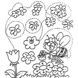 Dibujo para colorear: Temporada de Primavera (Naturaleza) #164824 - Dibujos para colorear